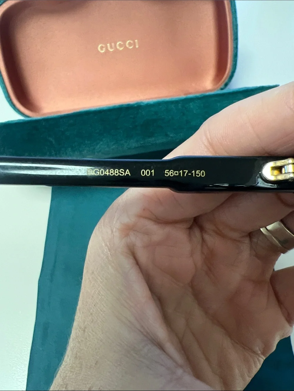 Gucci Black Round Women’s Sunglasses with Black Lenses